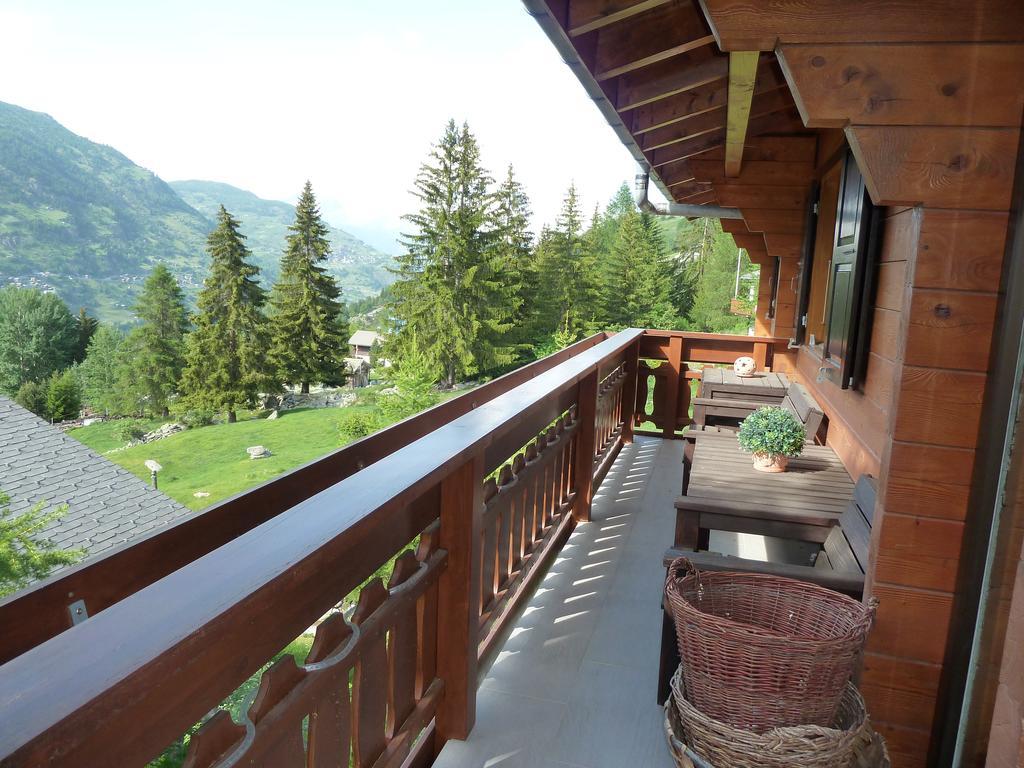 Chalet Charming Grächen Exteriör bild