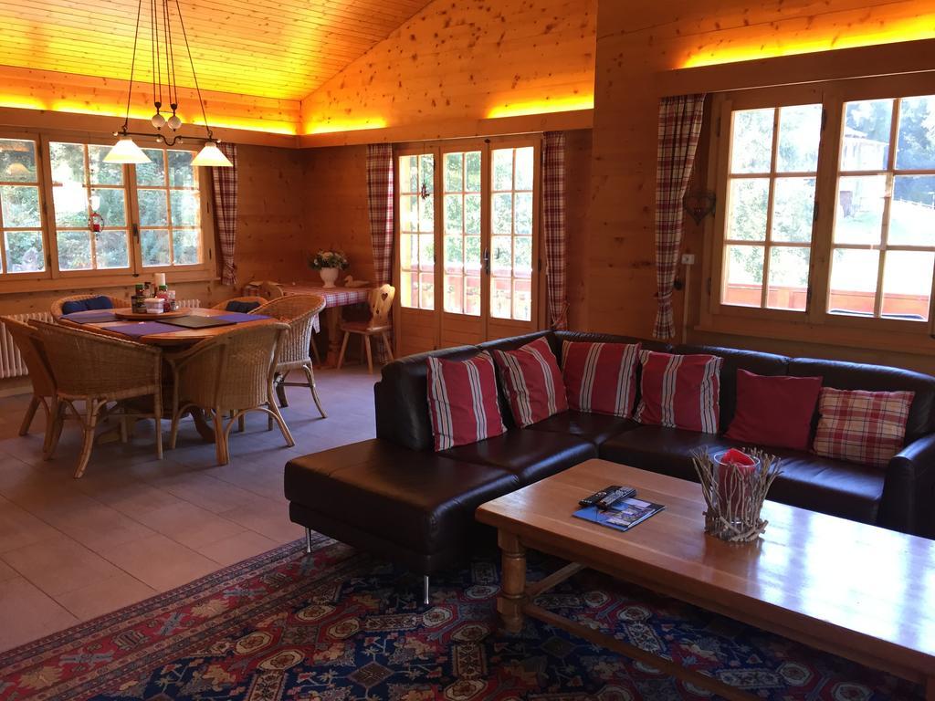 Chalet Charming Grächen Exteriör bild